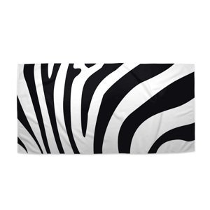 Ručník Vzor zebry - 50x100 cm