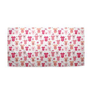 Ručník Růžové oblečky - 50x100 cm