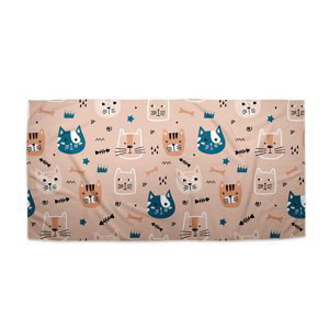 Ručník Barevné kočičky - 30x50 cm
