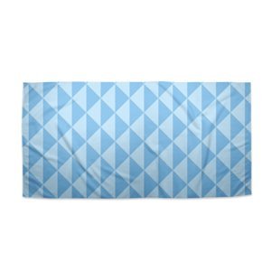 Ručník Modré obrácené pyramidy - 30x50 cm