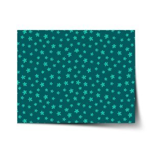 Plakát Zelené hvězdy - 120x80 cm