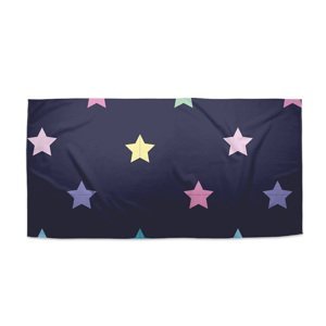 Ručník Hvězdy na modré - 30x50 cm