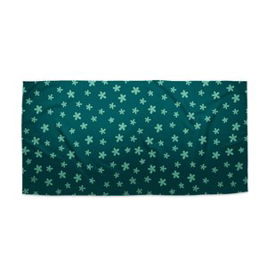 Ručník Zelené hvězdy - 50x100 cm