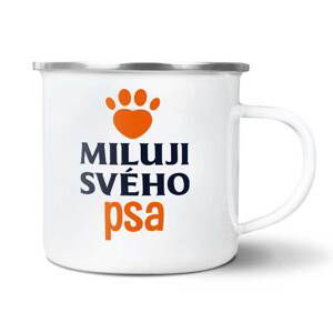 Plecháček Miluji svého psa: 300 ml