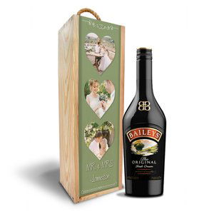 Dřevěná krabička Baileys