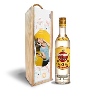 Dřevěná krabička Havana club