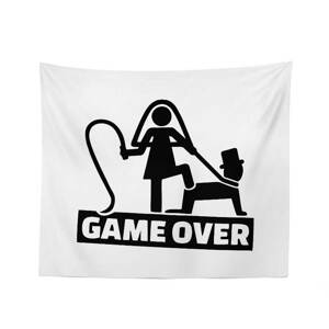 Deka Game over: 150x120 cm