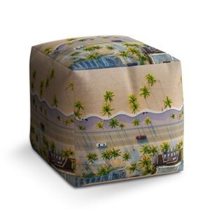 Taburet Cube Pobřeží: 40x40x40 cm