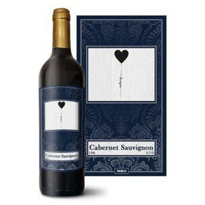 Červené víno I love you: 0,75 l