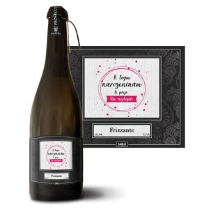 Prosecco K tvým narozeninám ti přeji vše nejlepší: 0,75 l