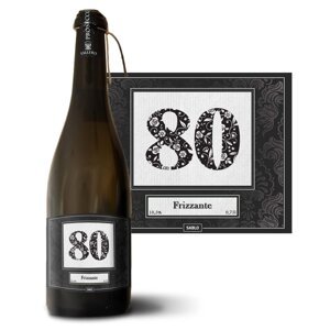 Prosecco k 80. narozeninám: 0,75 l