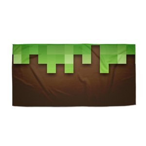 Ručník Green Blocks - 50x100 cm