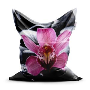 Sedací vak Classic Růžová orchidea - 150x100 cm