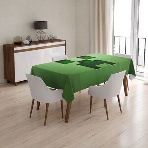 Ubrus Green Blocks - 90x90 cm