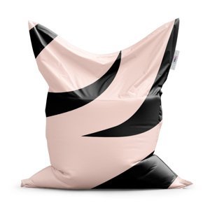 Sedací vak Classic Růžový vzor zebry - 150x100 cm