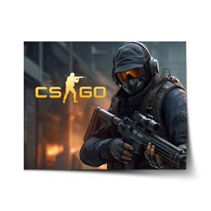 Plakát CS:GO Voják 2 - 90x60 cm