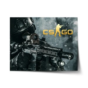 Plakát CS:GO Voják 1 - 60x40 cm