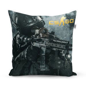 Polštář CS:GO Voják 1 - 40x40 cm