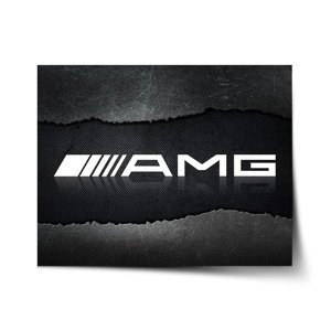 Plakát AMG černá - 60x40 cm