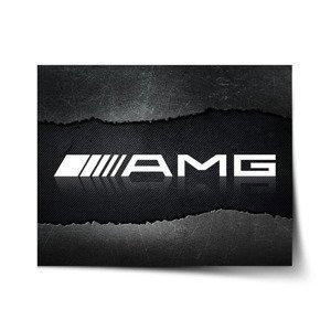 Plakát AMG černá - 90x60 cm
