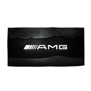 Ručník AMG černá - 30x50 cm