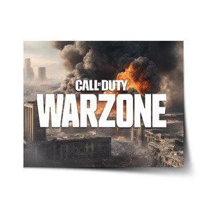 Plakát Call of Duty Warzone - město - 90x60 cm