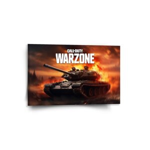 Obraz Call of Duty Warzone - tank - 60x40 cm