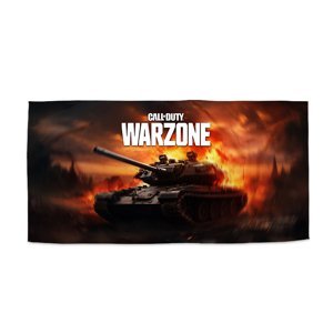 Ručník Call of Duty Warzone - tank - 50x100 cm