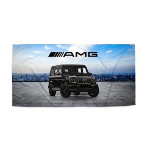 Ručník AMG auto - 50x100 cm