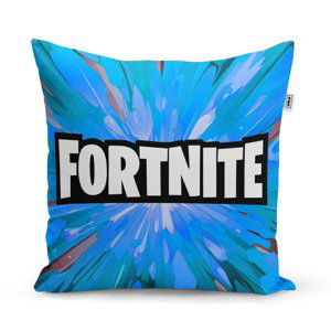 Polštář FORTNITE modrá - 40x40 cm