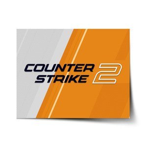 Plakát Counter Strike 2 Oranžová - 60x40 cm