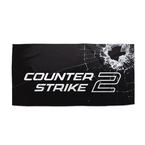 Ručník Counster Strike 2 Průstřel - 30x50 cm