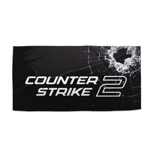 Ručník Counster Strike 2 Průstřel - 50x100 cm