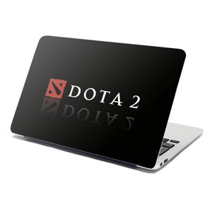 Samolepka na notebook DOTA 2 Černá - 38x26 cm