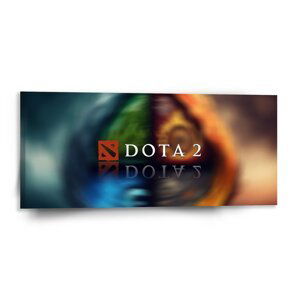 Obraz DOTA 2 Glow - 110x50 cm