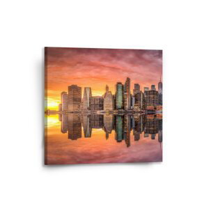 Obraz New York Západ slunce - 50x50 cm