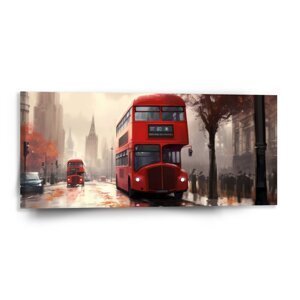 Obraz Londýn Double-decker 1 - 110x50 cm