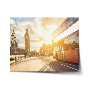 Plakát Londýn Big Ben  - 60x40 cm
