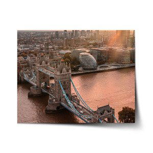 Plakát Londýn City of London - 60x40 cm