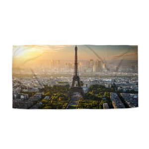 Ručník Paříž Eifellova věž Skyline - 30x50 cm