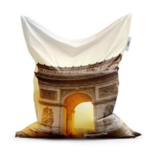Sedací vak Classic Paříž Vítězný oblouk - 200x140 cm