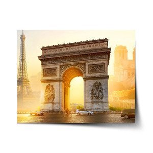 Plakát Paříž Vítězný oblouk - 60x40 cm