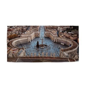 Ručník Řím Vatikán Svatopetrské náměstí - 30x50 cm