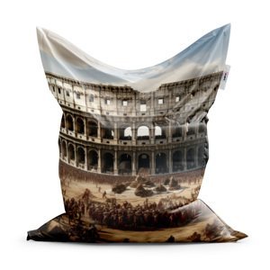 Sedací vak Classic Řím Koloseum Legie - 150x100 cm