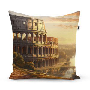 Polštář Řím Koloseum Historic - 40x40 cm