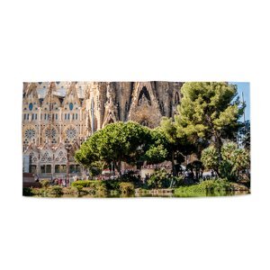 Ručník Barcelona Sagrada Familia - 30x50 cm