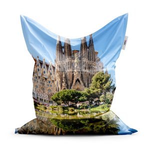 Sedací vak Classic Barcelona Sagrada Familia - 200x140 cm