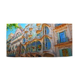 Ručník Barcelona Gaudi Casa Batllo 2 - 50x100 cm