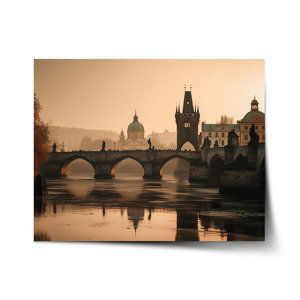 Plakát Praha Karlův most 1 - 120x80 cm