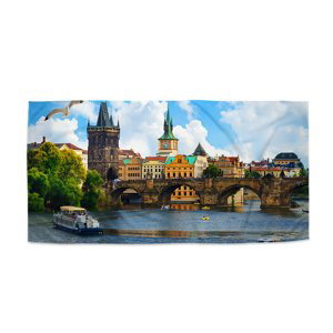 Ručník Praha Karlův most 2 - 30x50 cm